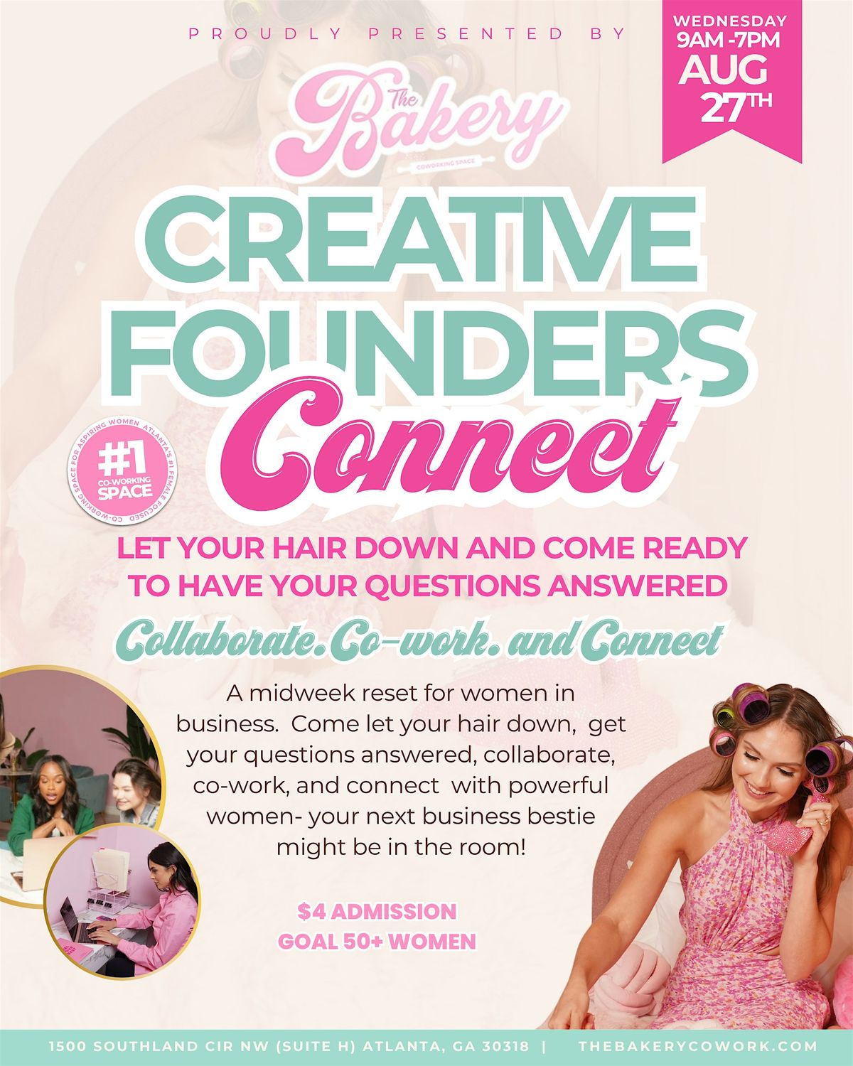 Creative Founders Connect - CoWorking Day, 27 August | Event in Atlanta | AllEvents