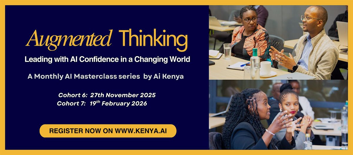 AI Masterclass : Leading with Confidence in a Generative AI World, 27 November | Event in Nairobi | AllEvents