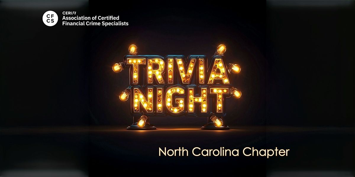AML Trivia & Networking Night, 25 September | Event in Kernersville | AllEvents
