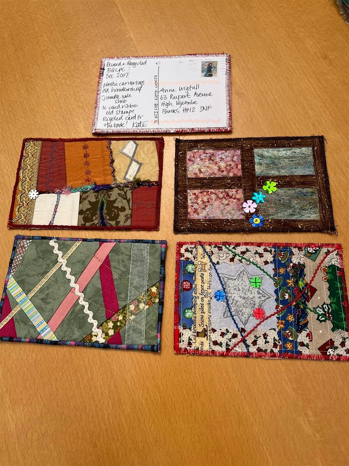 Embroidered Postcards Workshop, 27 July | Event in High Wycombe | AllEvents