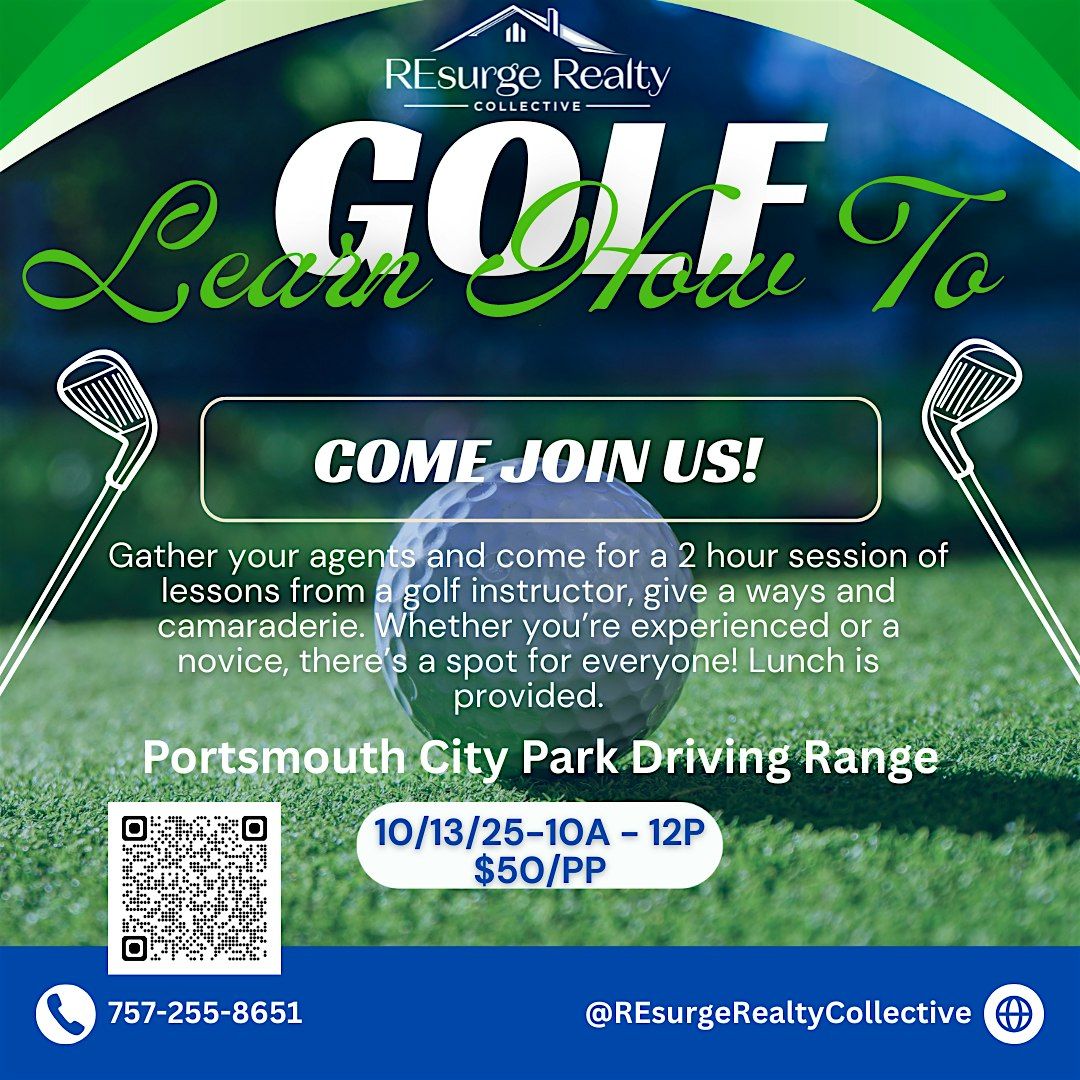 Learn to Golf with REsurge!, 13 October | Event in Portsmouth | AllEvents
