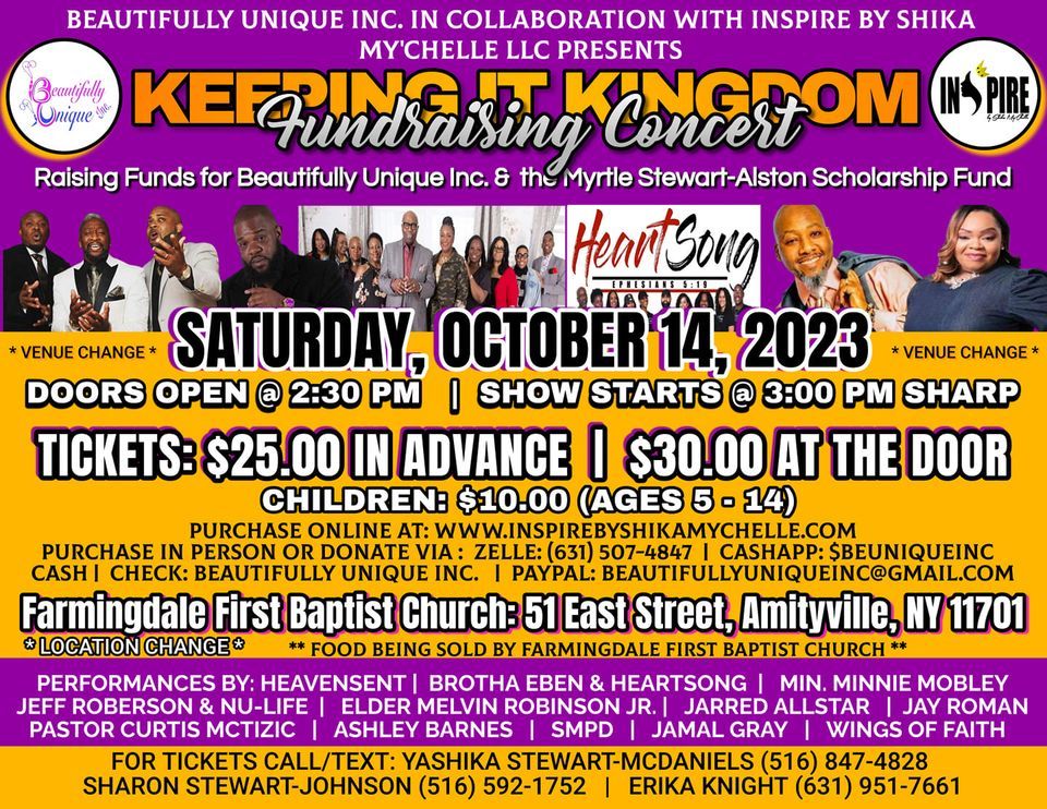 BEAUTIFULLY UNIQUE INC & INSPIRE BY SHIKA MYCHELLE PRESENTS KEEPING IT