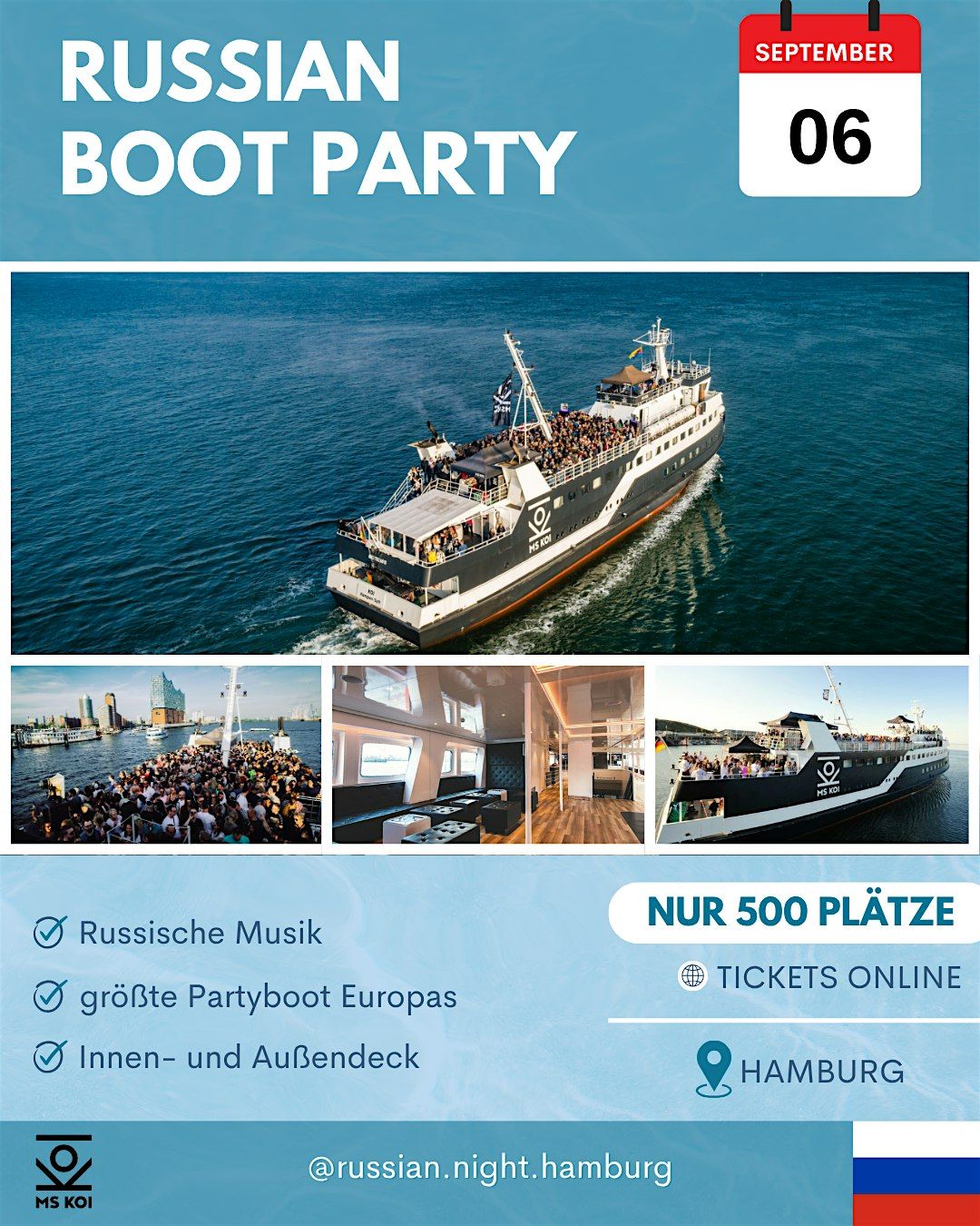 Russian Boot Party, 6 September | Event in Hamburg | AllEvents