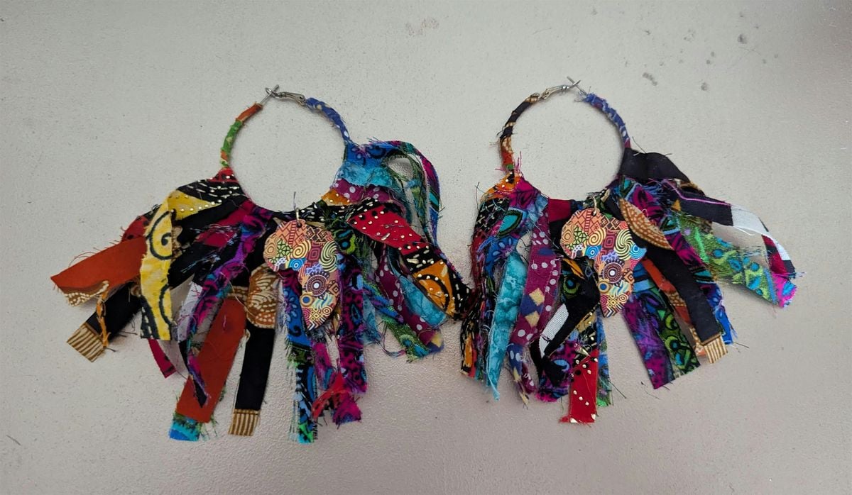 Scrap to Sparkle: Upcycled Fabric Earrings Workshop, 12 October | Event in Pittsburgh | AllEvents