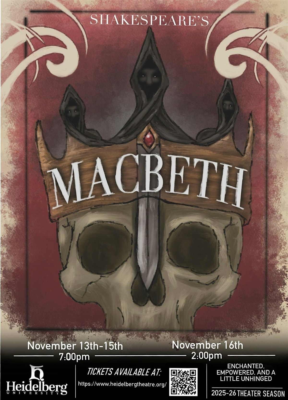 Shakespeare's Macbeth, 15 November | Event in Tiffin | AllEvents