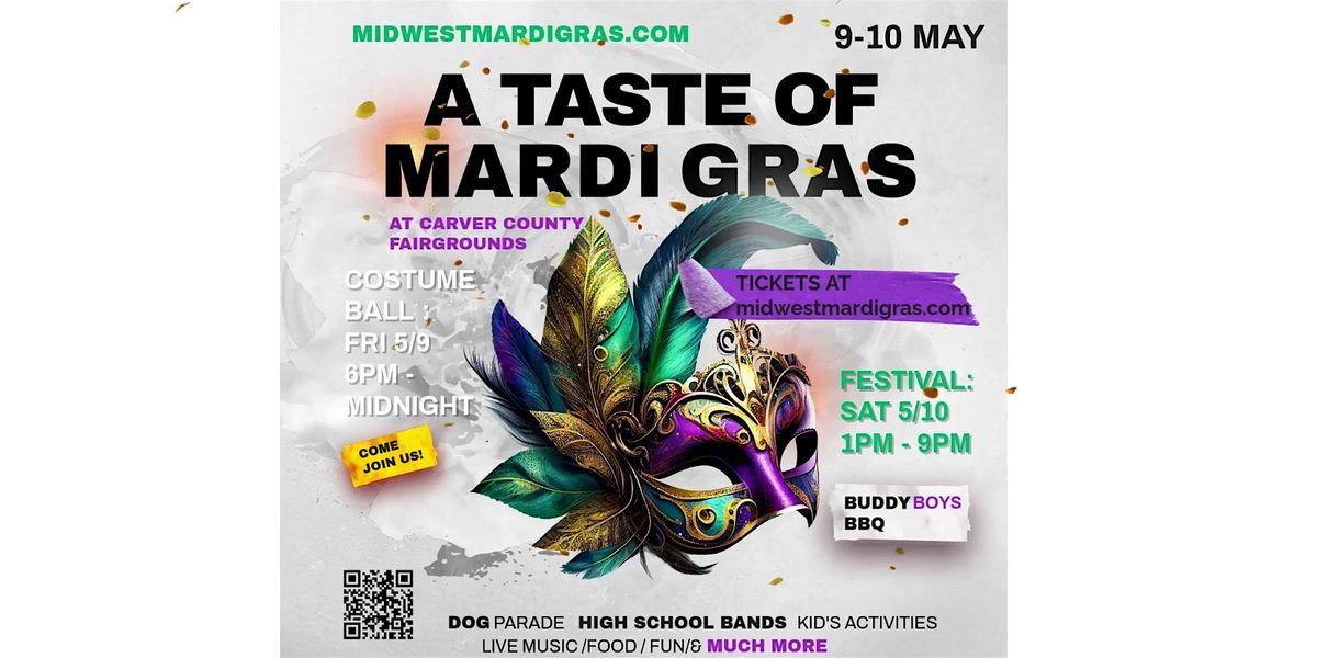 A Taste of Mardi Gras Festival, 10 May | Event in Waconia | AllEvents
