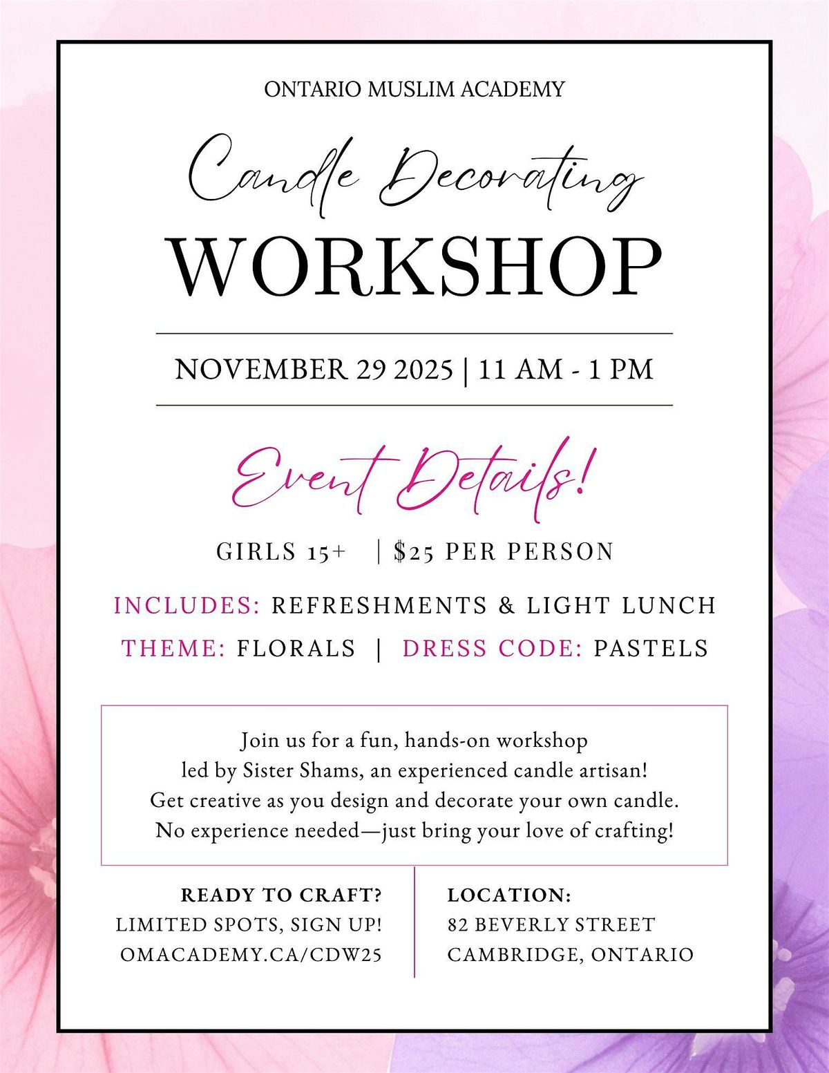 Candle Decorating Workshop, 29 November | Event in Cambridge | AllEvents