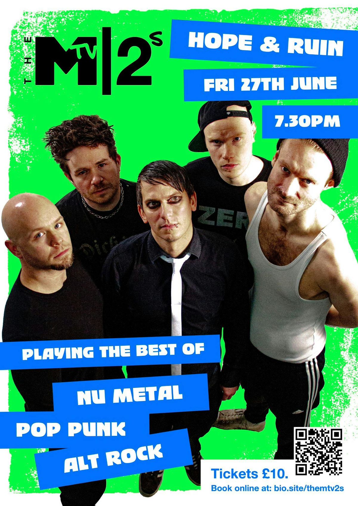 The MTV2s at The Hope &amp; Ruin, 27 June | Event in Brighton | AllEvents
