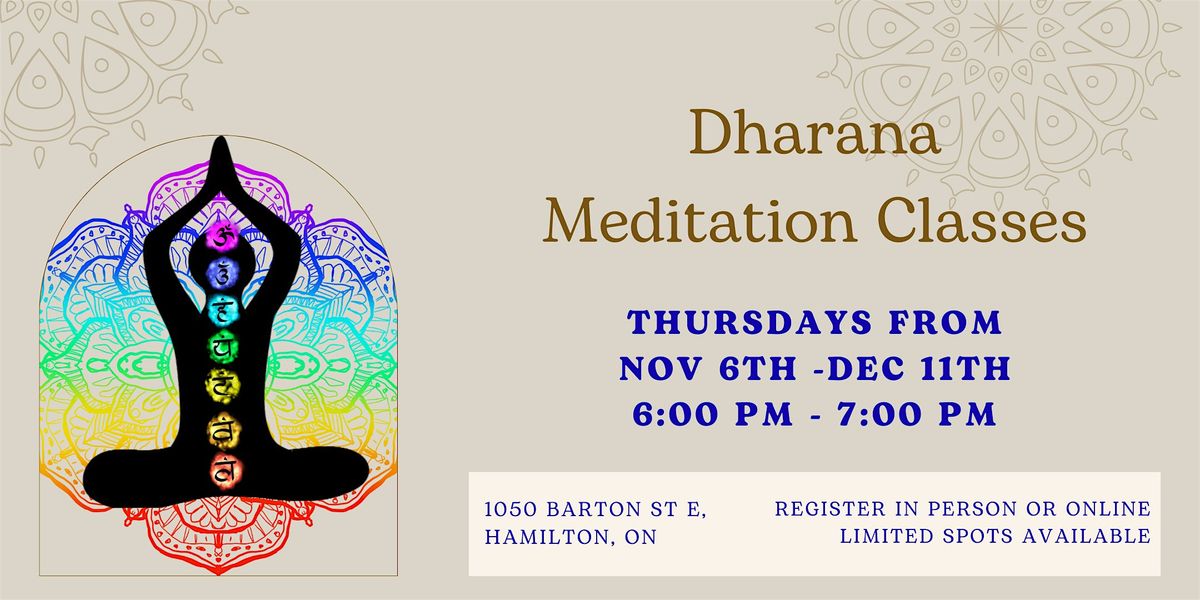 Dharana Meditation Classes | Event in Hamilton | AllEvents