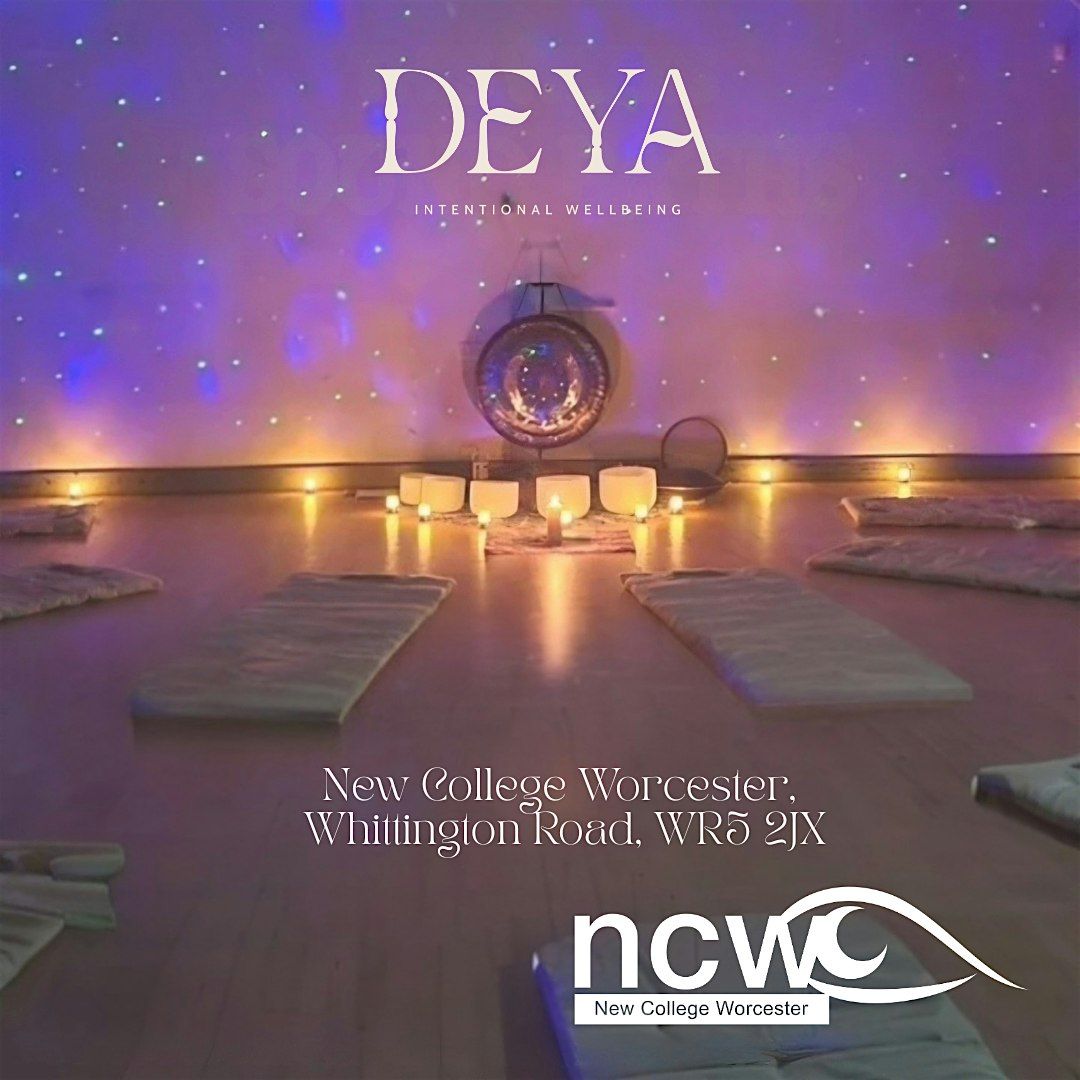 Sound Bath with Deya Wellbeing, 25 October | Event in Worcester | AllEvents