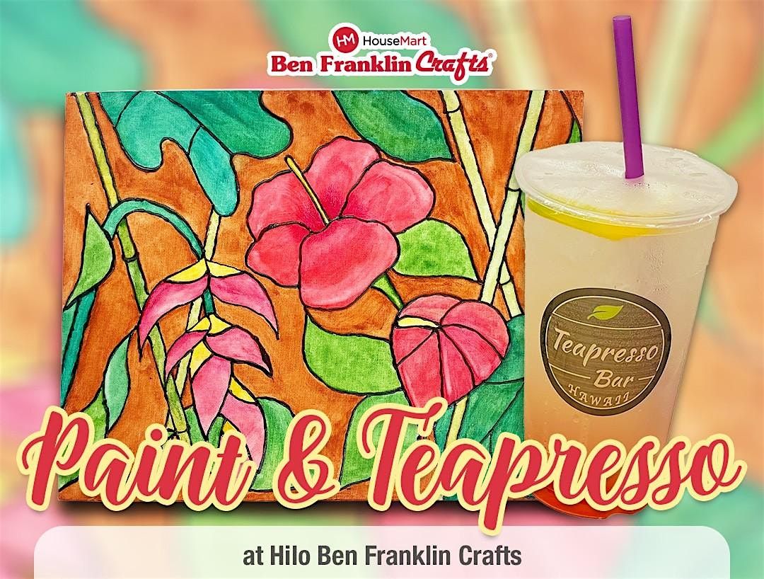 Paint & Teapresso - Stained Glass - Hilo, 30 August | Event in Hilo | AllEvents
