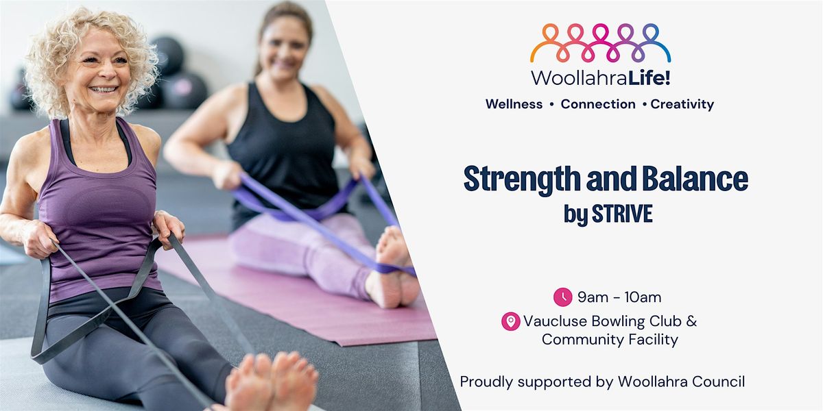 Woollahra Life!: Strength and Balance by STRIVE | Event in Vaucluse | AllEvents