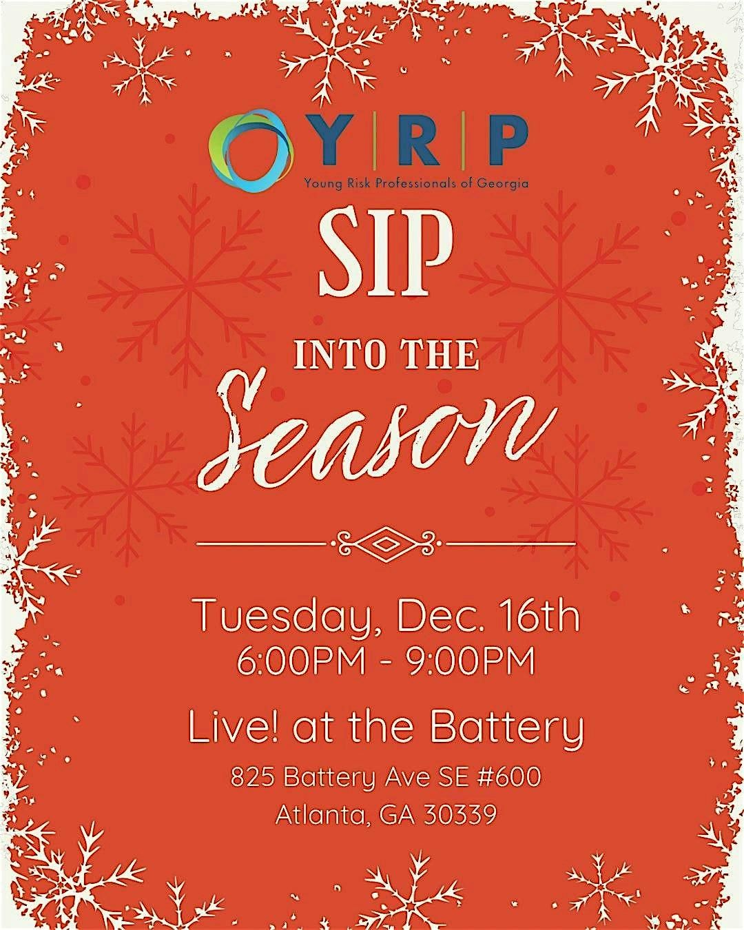 Sip Into the Season, 16 December | Event in Atlanta | AllEvents