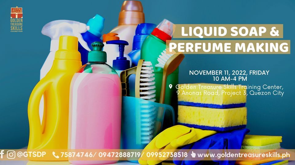 Soap and Perfume Making Seminar (Weekday), Golden Treasure Skills and