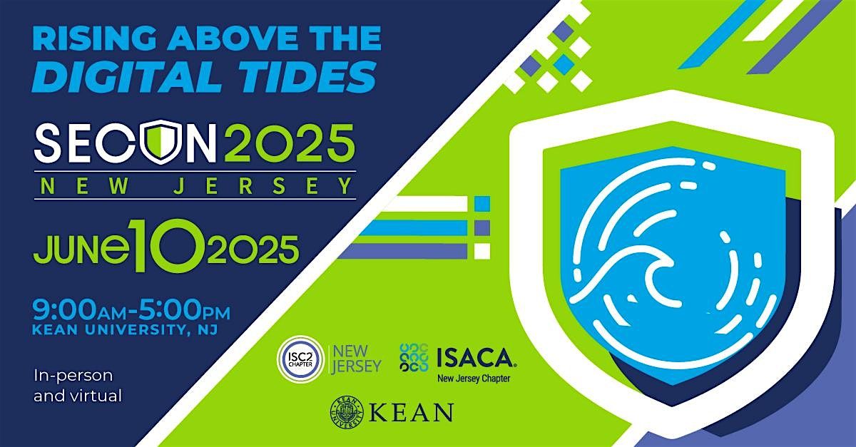 SECON NJ - Annual Cybersecurity Conference 2025, 10 June | Event in Union | AllEvents