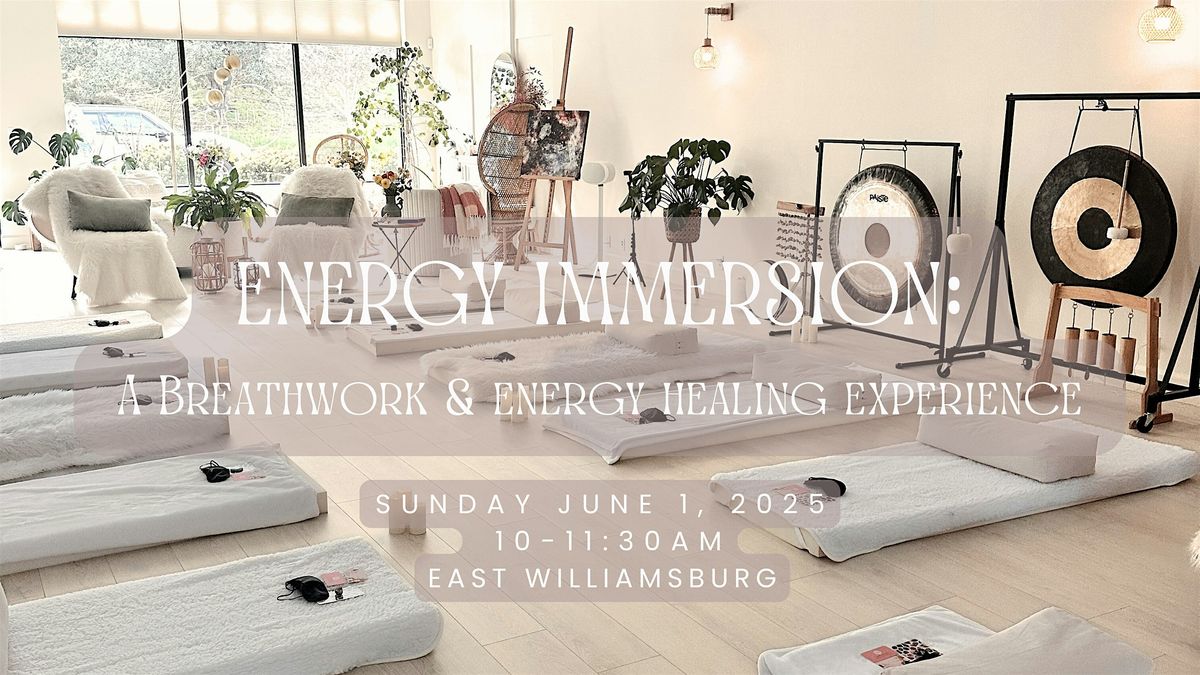 ENERGY IMMERSION: A Breathwork & Energy Healing Experience, 1 June | Event in Brooklyn | AllEvents
