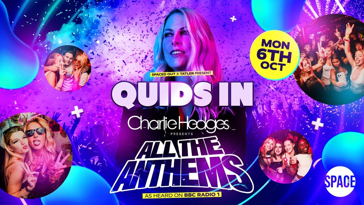 Quids In Presents Charlie Hedges @ Space Leeds - 6th October , 6 October | Event in Leeds | AllEvents