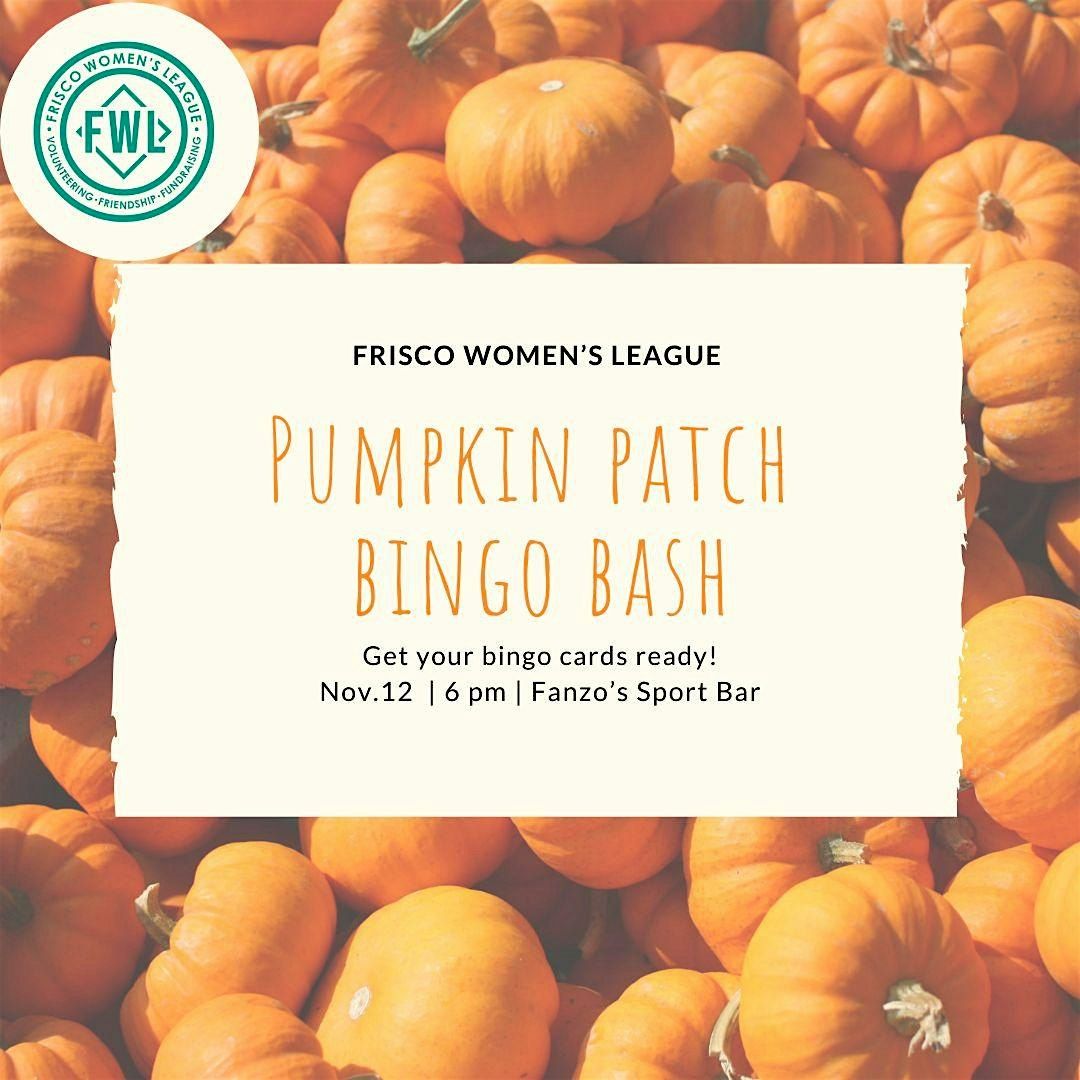 Pumpkin Patch Bingo Bash, 12 November | Event in Frisco | AllEvents