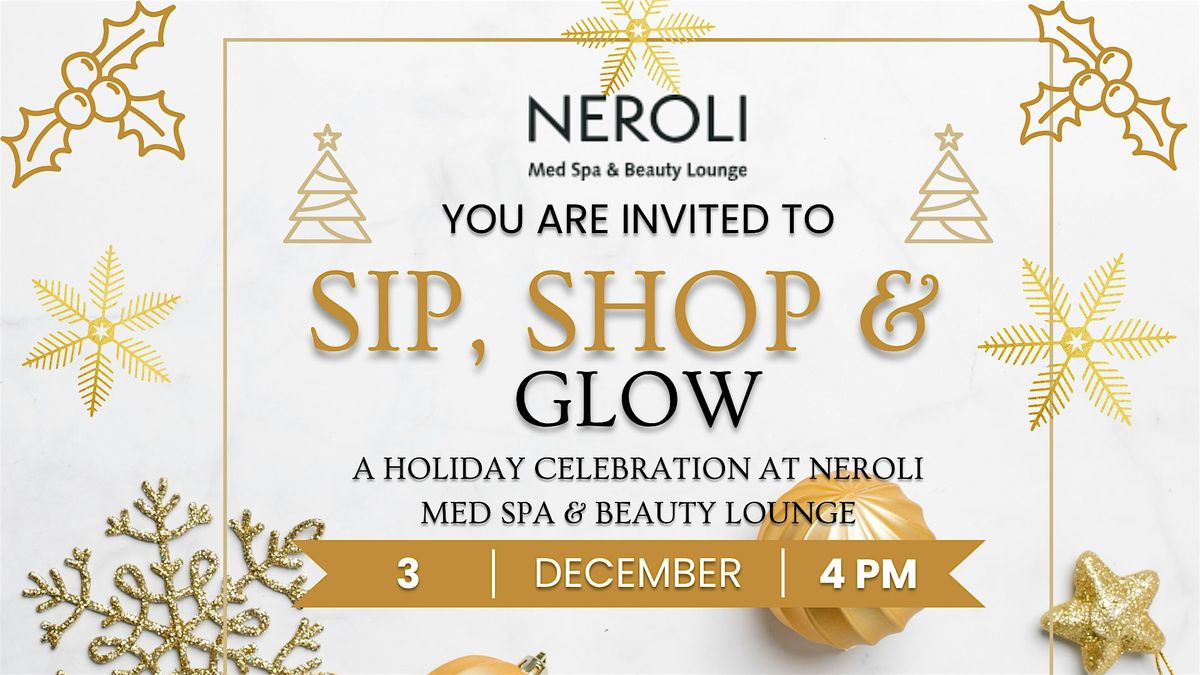 Sip, Shop &  Glow Event, 4 December | Event in Charlottesville | AllEvents