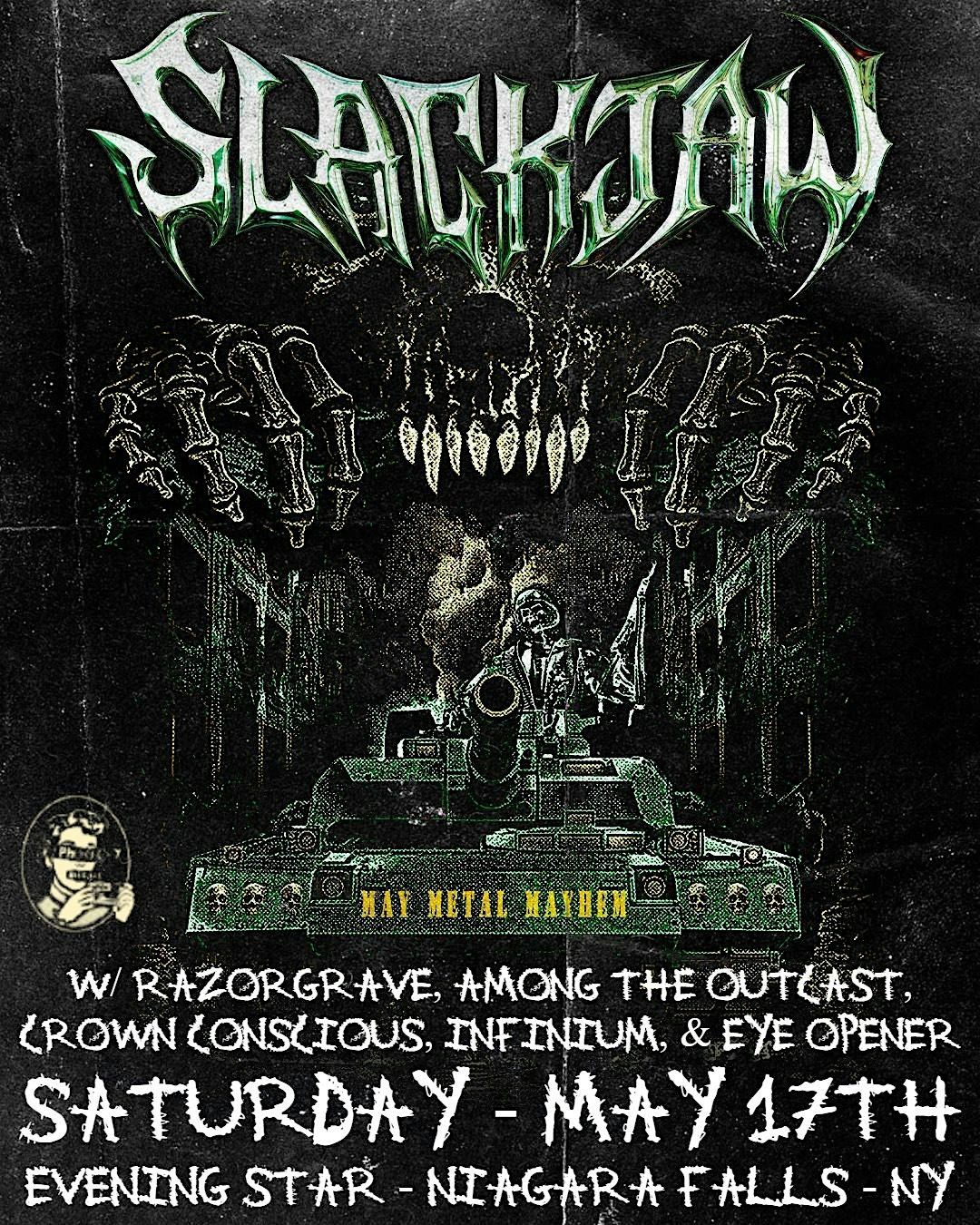Slackjaw - Niagara Falls, NY, 17 May | Event in Niagara Falls | AllEvents