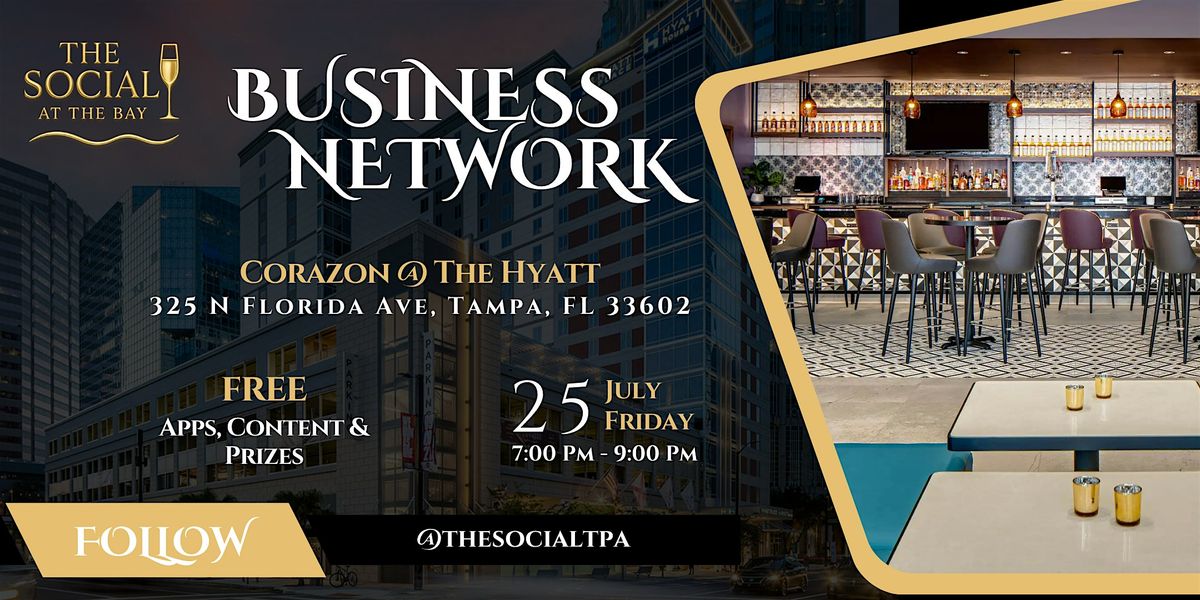 The Social Business EXPO & Mic'd Up Mixer @ Corazon Hyatt Place!, 25 July | Event in Tampa | AllEvents