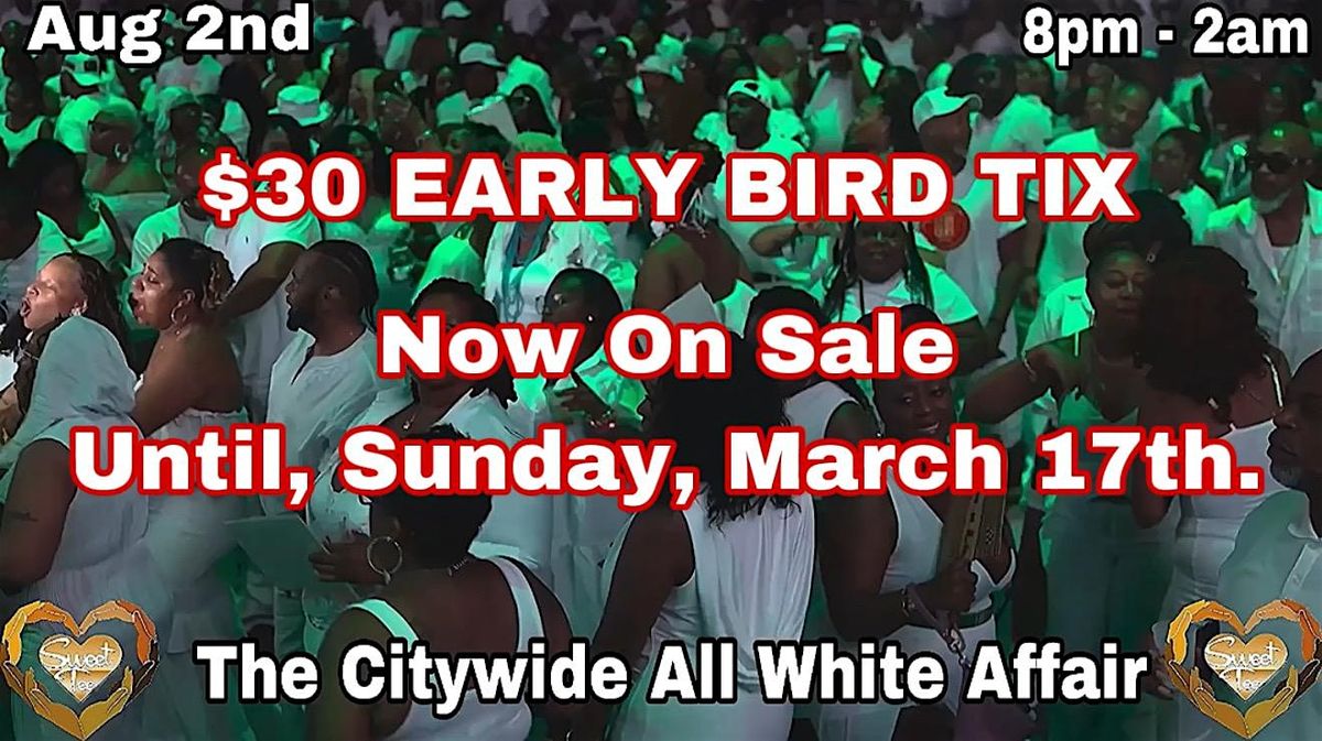 THE CITYWIDE ALL WHITE AFFAIR, 2 August | Event in Severn | AllEvents