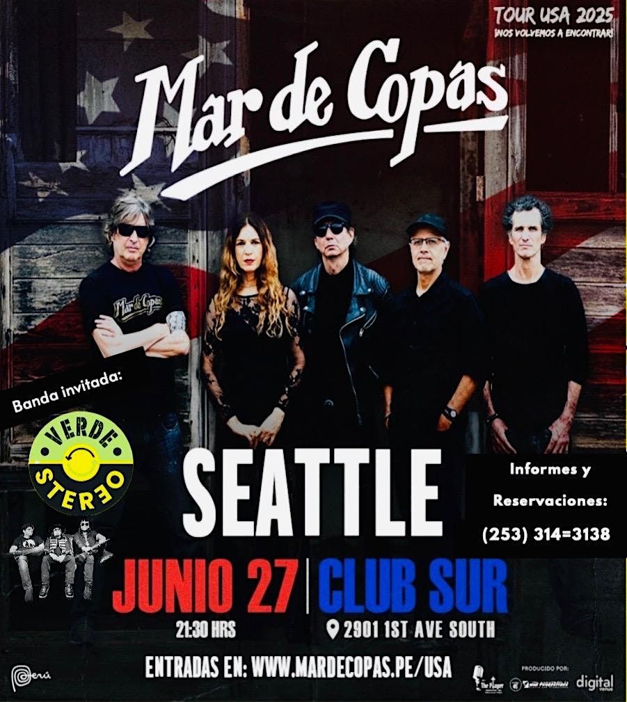 Mar de Copas, 27 June | Event in Seattle | AllEvents