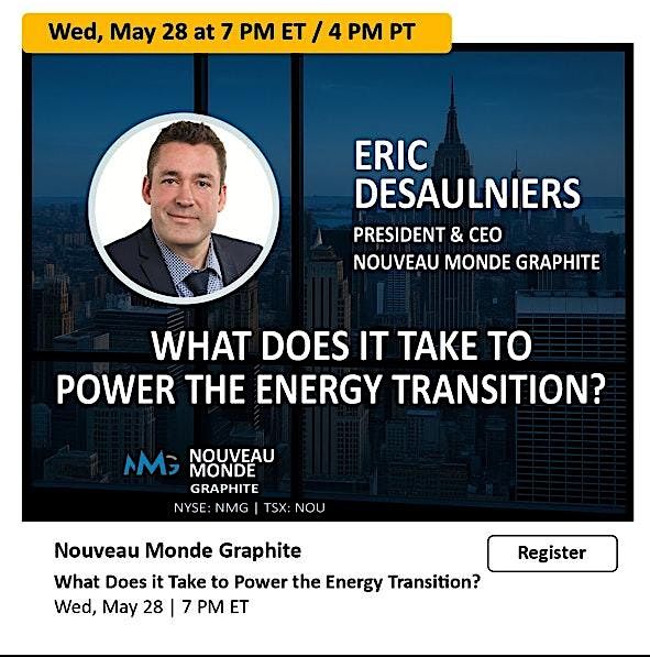 What Does It Take To Power The Energy Transition?, 28 May | Event in New York | AllEvents