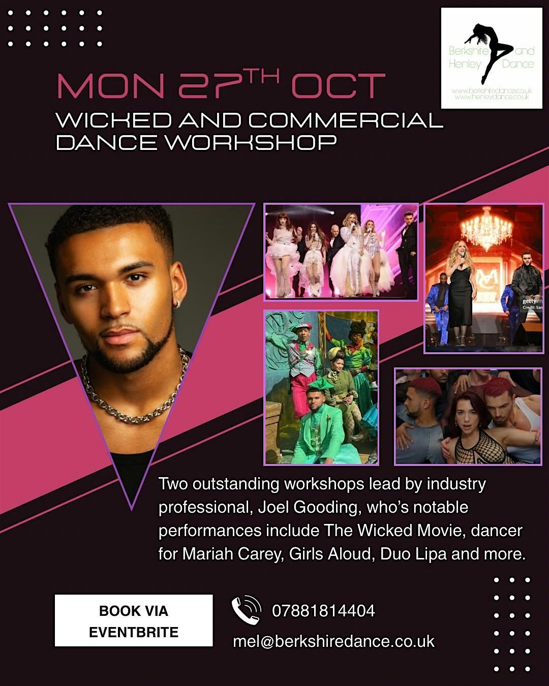 The Wicked Movie inspired and Commercial Dance Workshop with Joel Gooding, 27 October | Event in Earley | AllEvents