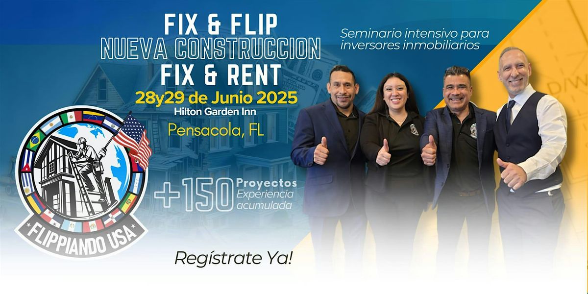Construye tu Éxito en Real Estate: De Fix and Flip a Nueva Construcción, 28 June | Event in Pensacola | AllEvents