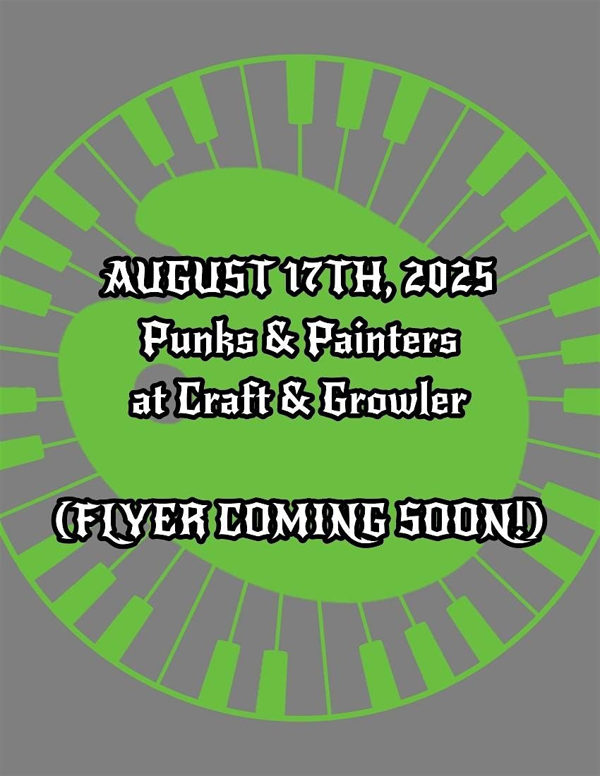 AUG 17TH Punks & Painters at Craft & Growler, 17 August | Event in Dallas | AllEvents