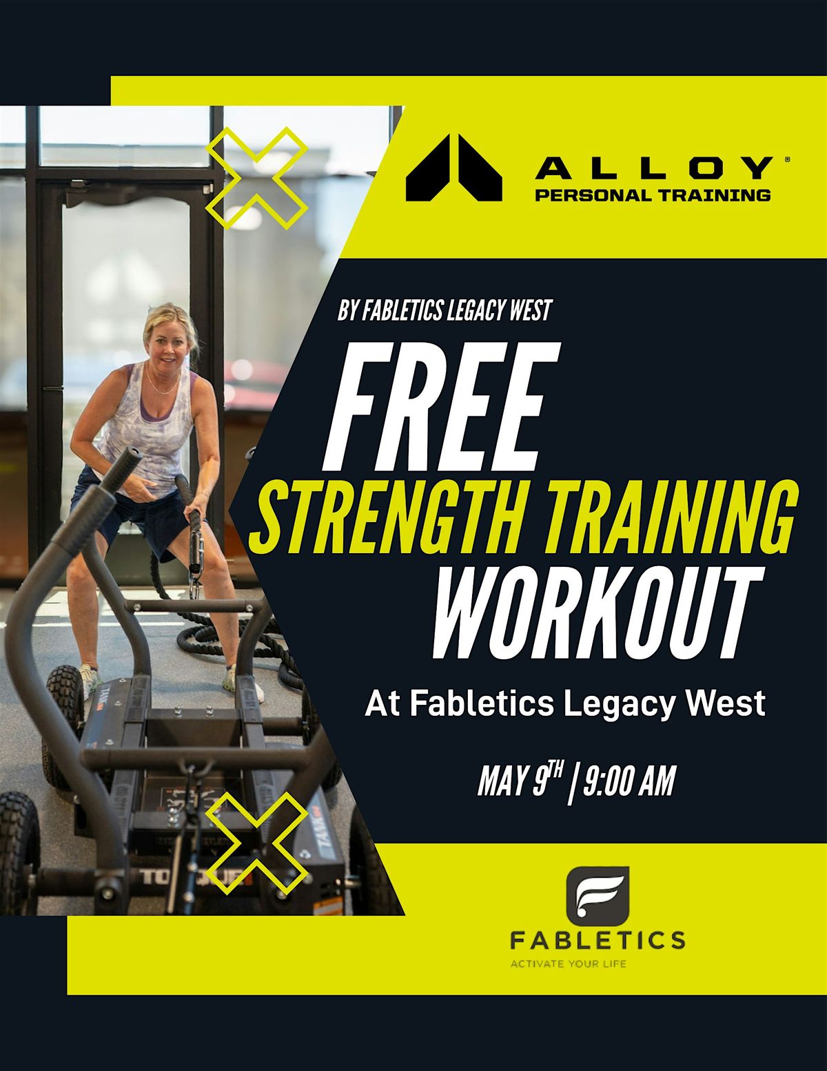 FREE workout with Alloy Personal Training at Fabletics Legacy West ...