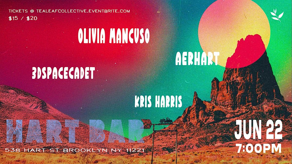 Olivia Mancuso, 3DSPACECADET, Aerhart, & Kris Harris | Event in Brooklyn | AllEvents