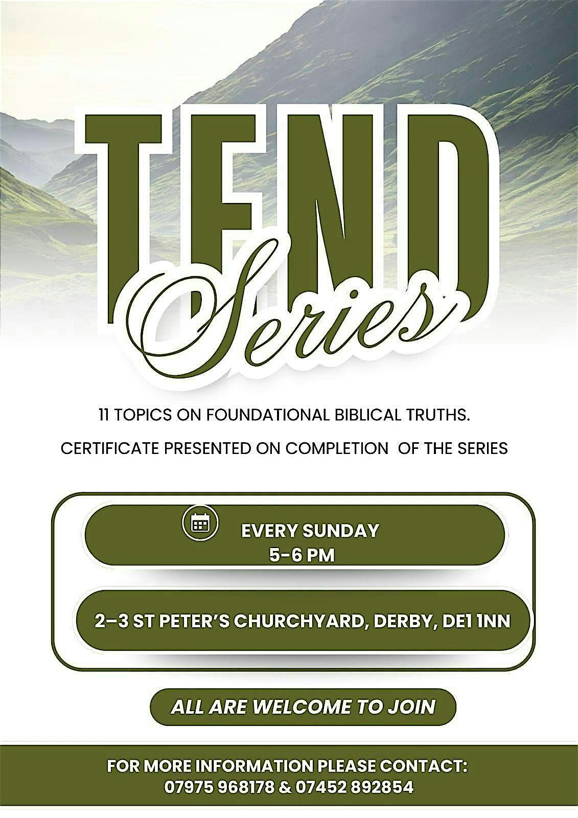TEND SERIES | Event in Derby | AllEvents
