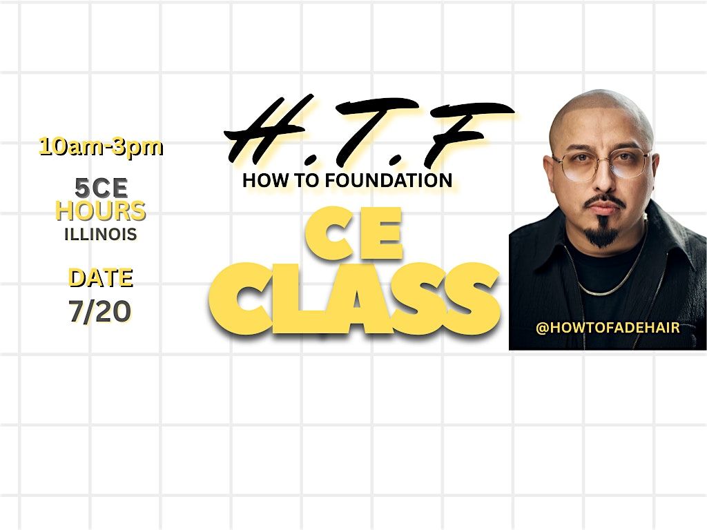 HOW TO FOUNDATION (( H.T.F )), 20 July | Event in Cicero | AllEvents