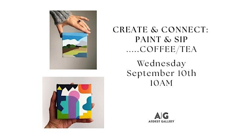CREATE & CONNECT: Morning Paint & Sip Event, 10 September | Event in The Woodlands | AllEvents