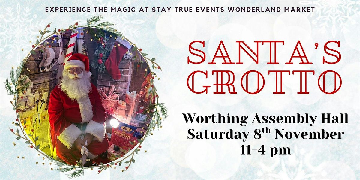 Santas Grotto at Christmas Wonderland Market Worthing, 8 November | Event in Worthing | AllEvents
