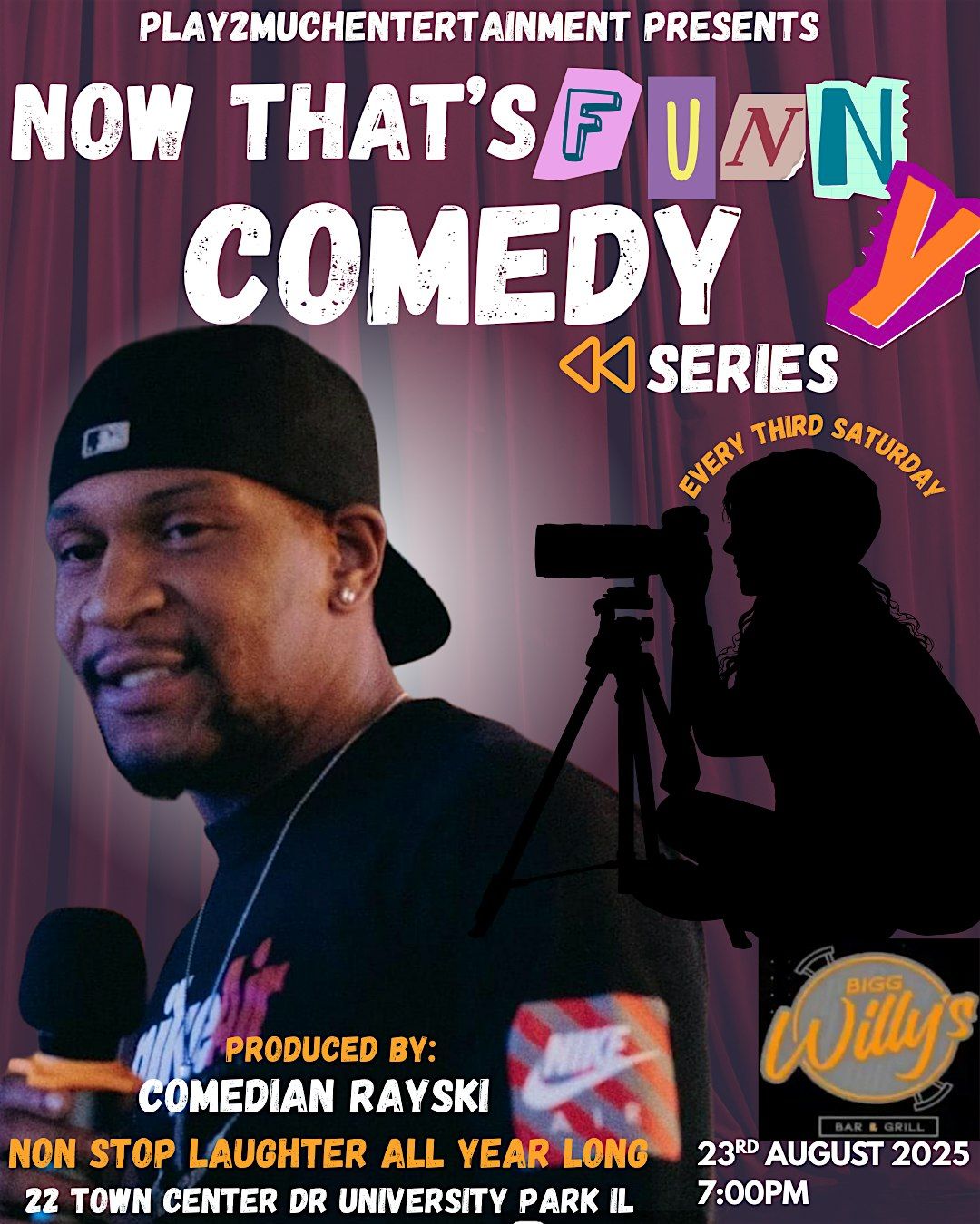 Now That's Funny Comedy Series, 27 September | Event in University Park | AllEvents