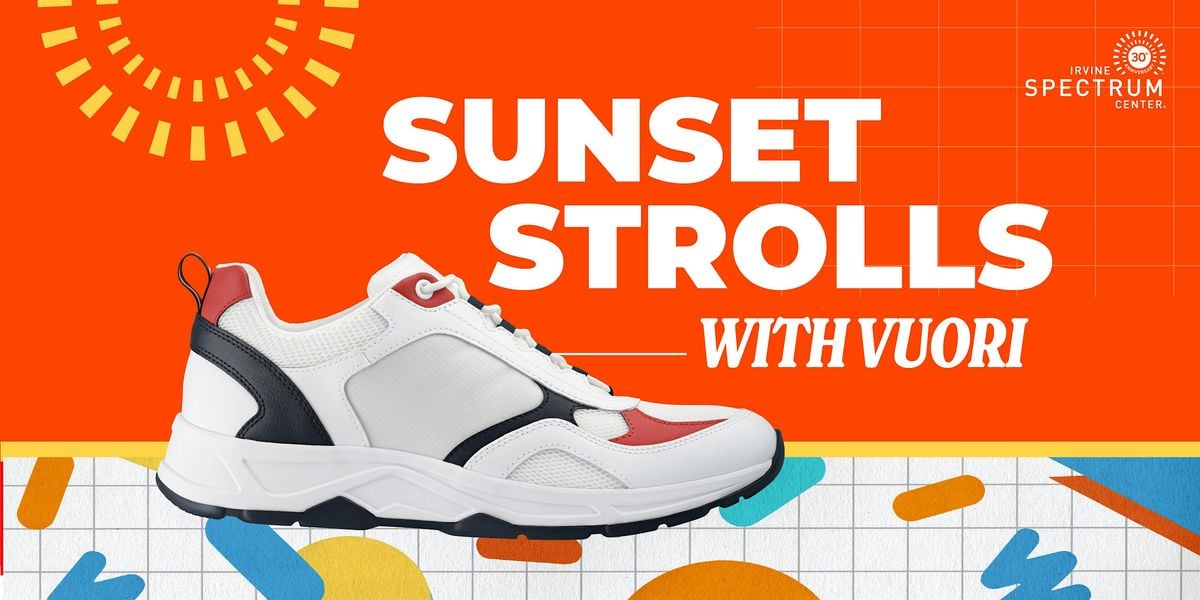Sunset Strolls w/ Vuori, 9 July | Event in Irvine | AllEvents