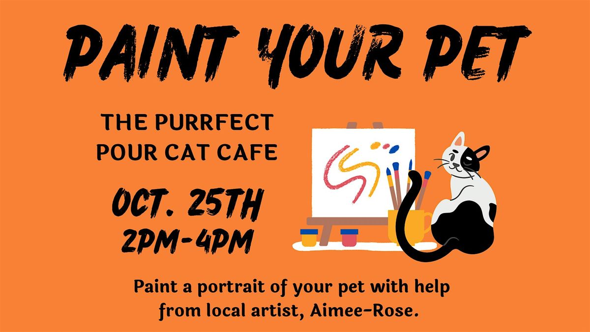 Paint Your Pet at The Purrfect Pour Cat Cafe, 25 October | Event in Lincolnton | AllEvents