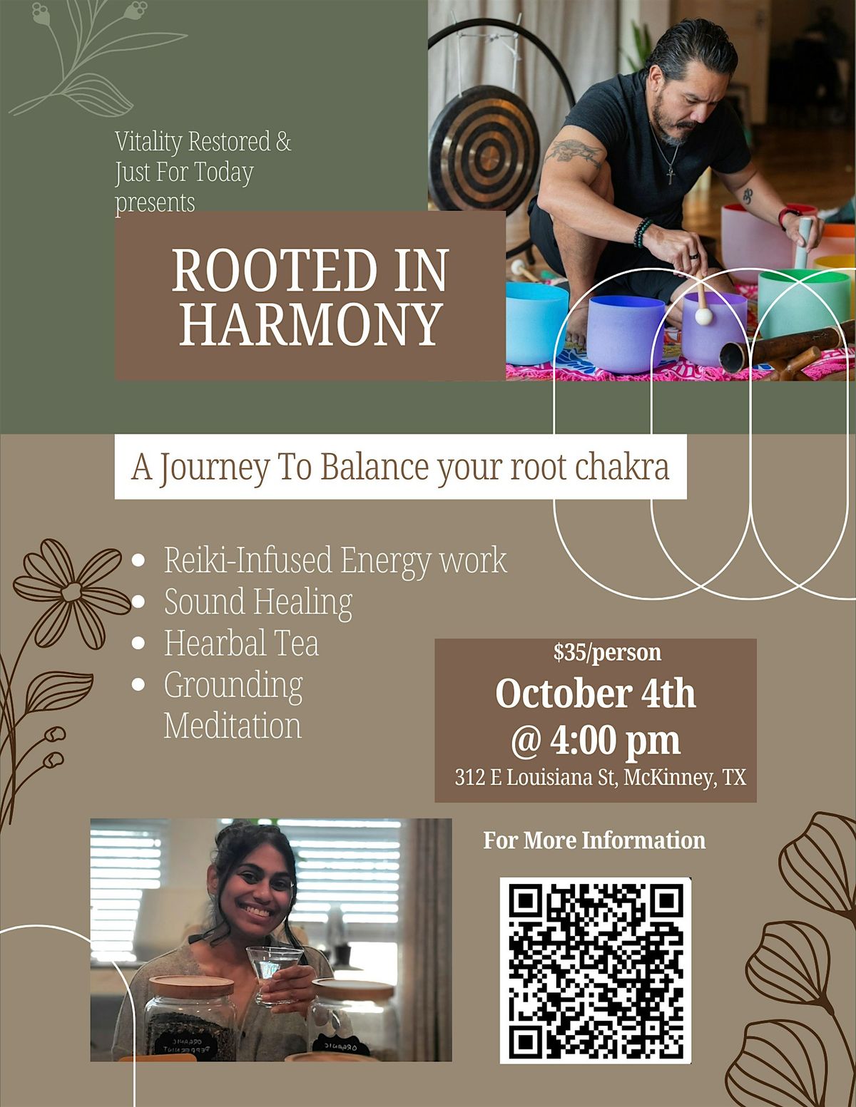 Rooted in Harmony, 4 October | Event in McKinney | AllEvents