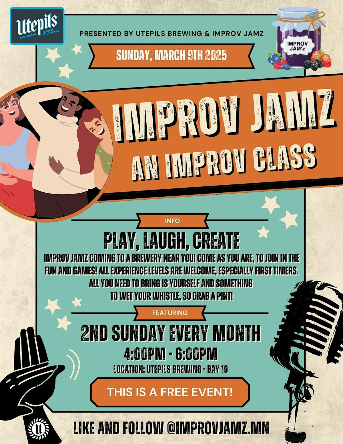 Improv JAMz | Event in Minneapolis | AllEvents