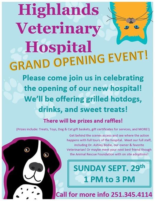 Highlands Veterinary Hospital Grand Opening Theodore