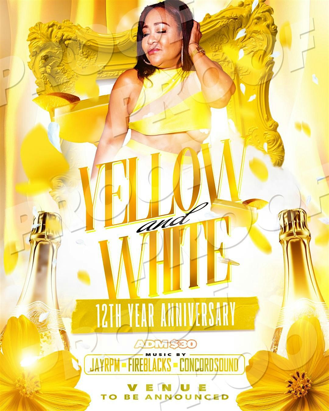 Roll-out as WendyGem presents her 12th year Yellow & White Affair, 7 June | Event in Mount Vernon | AllEvents