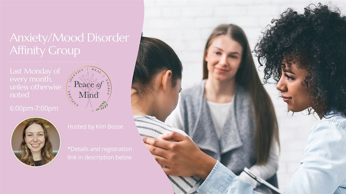 Anxiety/Mood Disorder Affinity Group, 25 August | Event in Berkeley Heights | AllEvents
