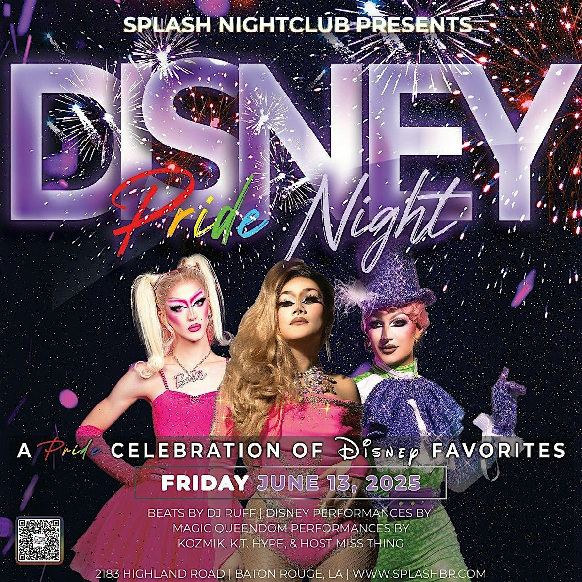 Disney Pride Party: Magic Queendom, 13 June | Event in Baton Rouge | AllEvents