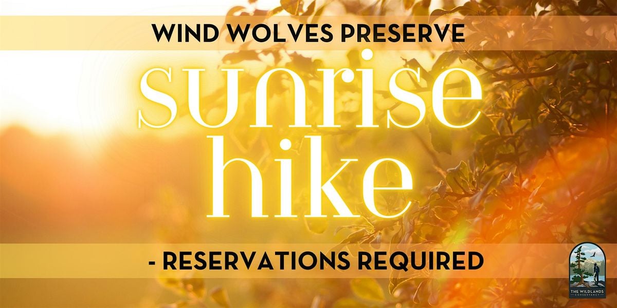 Guided Sunrise Hike at Wind Wolves Preserve, 16 August | Event in Bakersfield | AllEvents