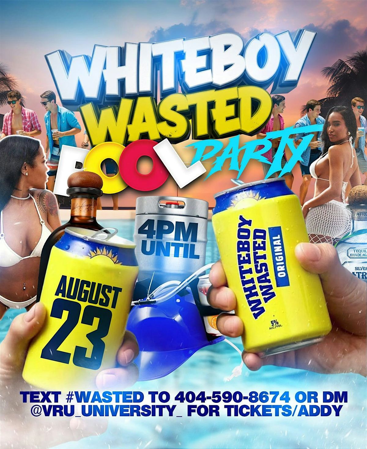 White Boy Wasted Pool Party | AllEvents