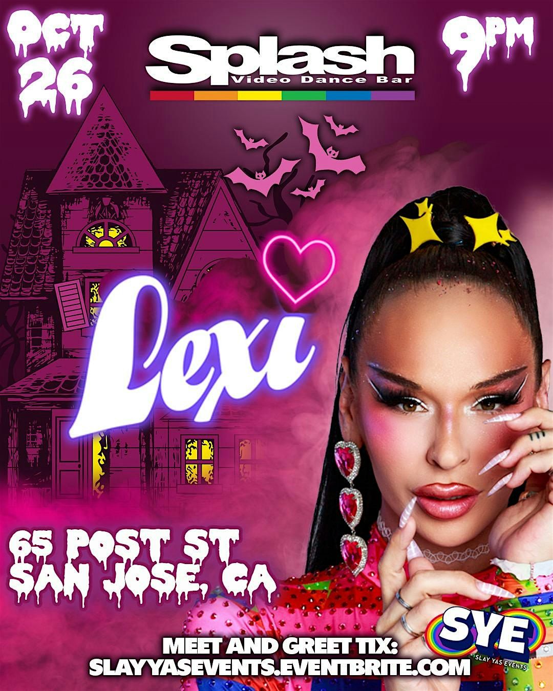 Lexi Live @ Splash San Jose, 26 October | Event in San Jose | AllEvents