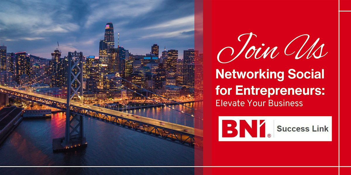 Networking Social for Entrepreneurs, 15 May | Event in Oakland | AllEvents